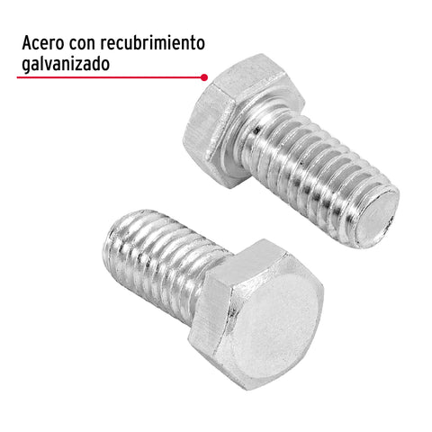 Bolsa con 50 tornillos 3/8' x 3/4' tipo máquina, FIERO | TORM-3/8X3/4 | 44574