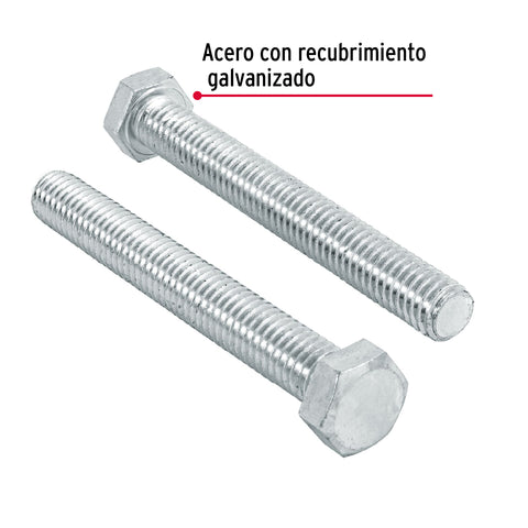 Bolsa con 40 tornillos 3/8' x 3' tipo máquina, FIERO | TORM-3/8X3 | 44580