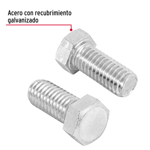 Bolsa con 60 tornillos 7/16' x 1' tipo máquina, FIERO | TORM-7/16X1 | 44583