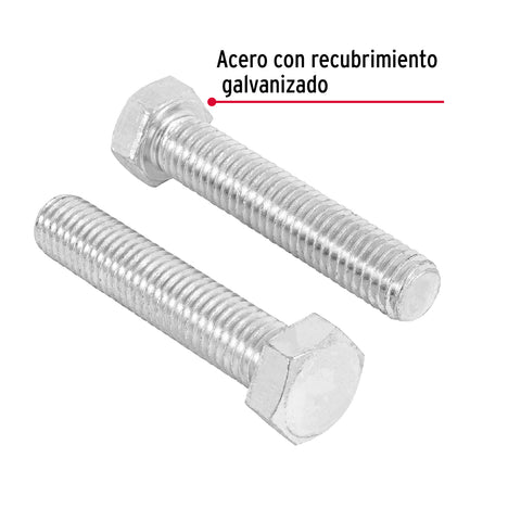 Bolsa con 20 tornillos 1/2' x 2-1/2' tipo máquina, FIERO | TORM-1/2X2-1/2 | 44595
