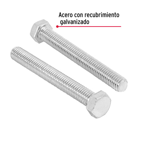 Bolsa con 15 tornillos 1/2' x 4' tipo máquina, FIERO | TORM-1/2X4 | 44598