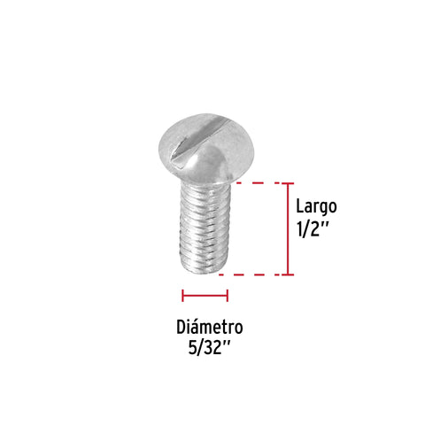 Bolsa con 450 tornillos 5/32' x 1/2' tipo estufa, FIERO | TORE-5/32X1/2 | 44606