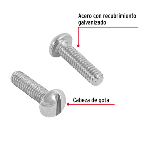 Bolsa con 400 tornillos 5/32' x 5/8' tipo estufa, FIERO | TORE-5/32X5/8 | 44607