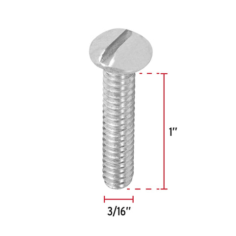 Bolsa con 200 tornillos 3/16' x 1' tipo estufa, FIERO | TORE-3/16X1 | 44617