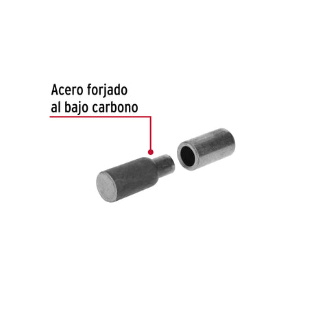 Bisagra tubular soldable de 1', HERMEX | BSO-1 | 44639