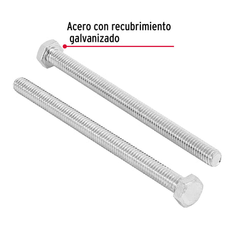 Bolsa con 30 tornillos 5/16' x 4-1/2' tipo máquina, FIERO | TORM-5/16X4-1/2 | 44642