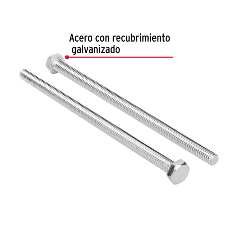 Bolsa con 30 tornillos 5/16' x 6' tipo máquina, FIERO | TORM-5/16X6 | 44644