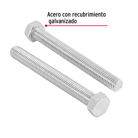 Bolsa con 10 tornillos 1/2' x 4-1/2' tipo máquina, FIERO | TORM-1/2X4-1/2 | 44665