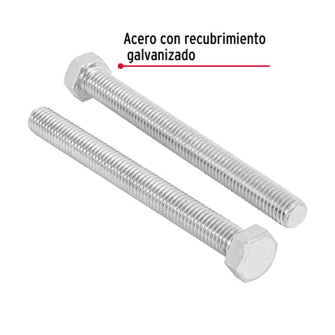 Bolsa con 10 tornillos 1/2' x 5' tipo máquina, FIERO | TORM-1/2X5 | 44666