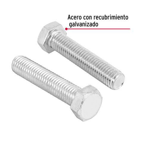 Bolsa con 6 tornillos 5/8' x 3' tipo máquina, FIERO | TORM-5/8X3 | 44680