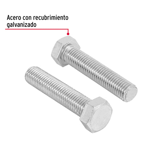 Bolsa con 4 tornillos 3/4' x 3-1/2' tipo máquina, FIERO | TORM-3/4X3-1/2 | 44705