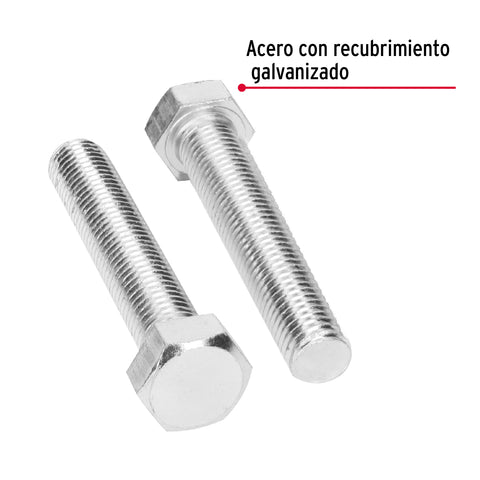 Bolsa con 4 tornillos 3/4' x 4' tipo máquina, FIERO | TORM-3/4X4 | 44706