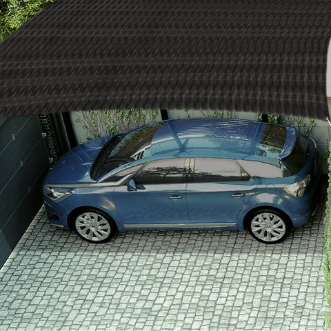 Toldo sombra monofilamento 80%, 3 m x 3.6 m, negro, FIERO | TOSO-803 | 44708