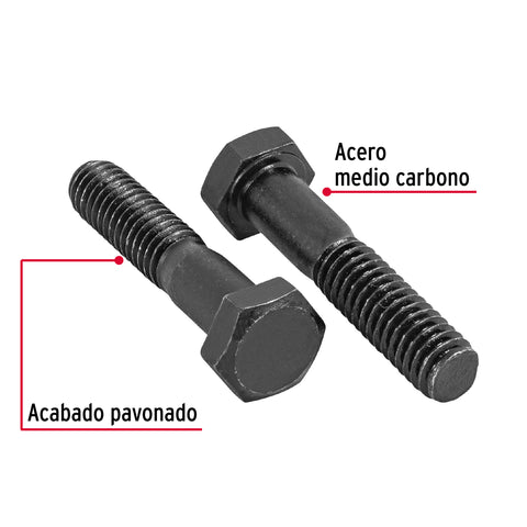 Bolsa con 50 tornillos 5/16' x 1-1/2' acero grado 5, FIERO | TOR5-5/16X1-1/2 | 44775