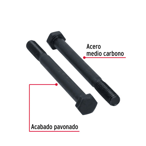 Bolsa con 30 tornillos 3/8' x 4' acero grado 5, FIERO | TOR5-3/8X4 | 44789