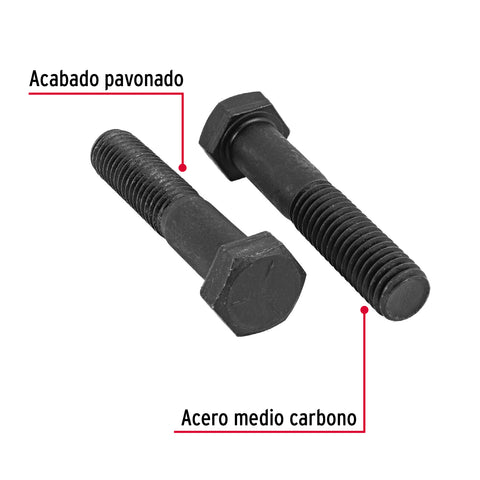 Bolsa con 20 tornillos 1/2' x 2-1/2' acero grado 5, FIERO | TOR5-1/2X2-1/2 | 44802