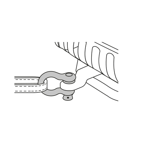 Grillete de acero forjado 3/4', FIERO | GRI-3/4 | 44973