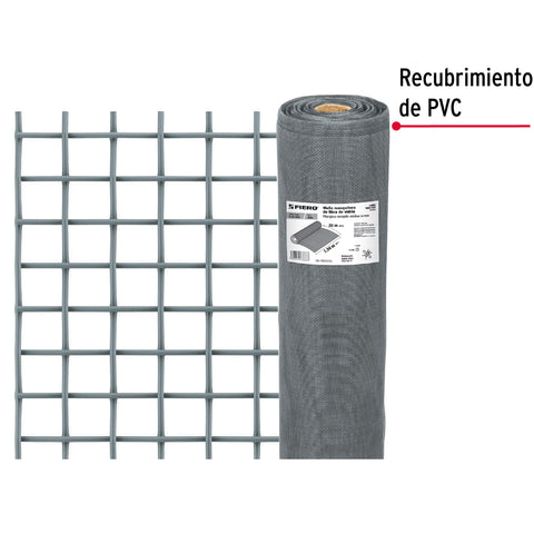 Rollo de 30 m x 1.5 m malla mosquitera fibra de vidrio gris | TEMO-15FG | 44983