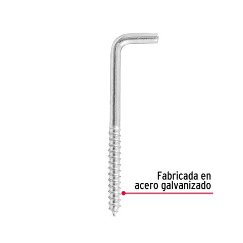 Bolsa con 144 alcayatas roscadas de 22 X 100, FIERO | ALCA-100 | 44991