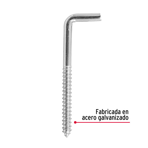 Bolsa con 72 alcayatas roscadas de 23 X 110, FIERO | ALCA-110 | 44992