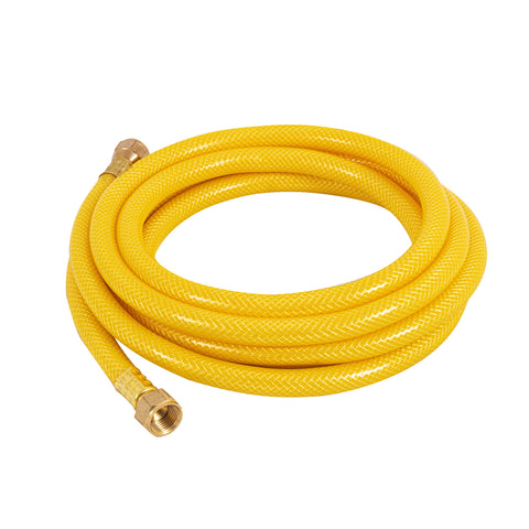 Manguera para gas, PVC amarilla, 3/8' flare, 3 m, FOSET | MGA-30 | 45012
