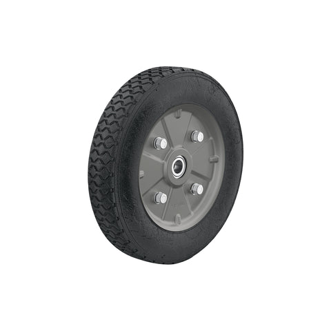 Rueda de hule sólido 10' para diablo, doble balero, Pretul | RD-102 | 45035
