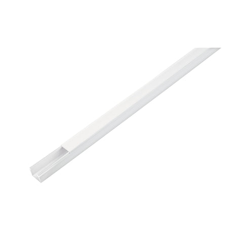 Canaleta de 1 vía 17 x 20 mm, con adhesivo, VOLTECK | CAN-1720A | 45041