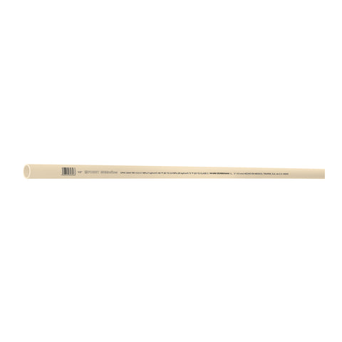 Tubo de 1/2' CPVC hidráulico RD 13.5, 3m, 0.3kg, FOSET | CPVC-001 | 45042