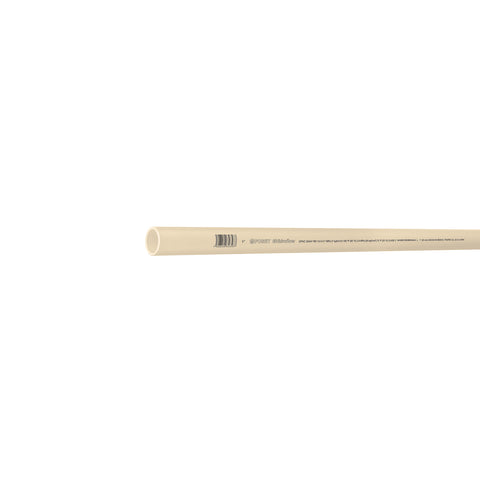 Tubo de 1' CPVC hidráulico RD 13.5, 1', 3m, 0.8kg, FOSET | CPVC-003 | 45044