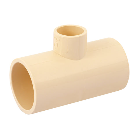 Tee reducida central de CPVC 1' x 1' x 1/2', FOSET | CPVC-725 | 45074