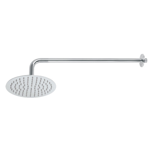 Regadera plato redondo 8' con brazo, cromo, FOSET RIVIERA | R-309 | 45075