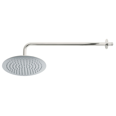 Regadera plato redondo 10' con brazo, cromo, FOSET RIVIERA | R-311 | 45077