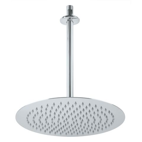 Regadera plato redondo 12' con brazo, cromo, FOSET RIVIERA | R-313 | 45079