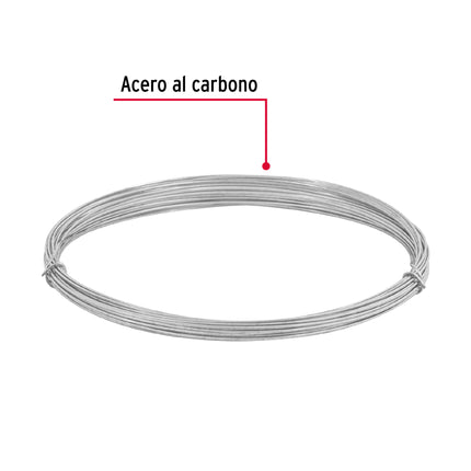 Rollo de 30 g de alambre galvanizado calibre 20, en bolsa (ALG-200B)