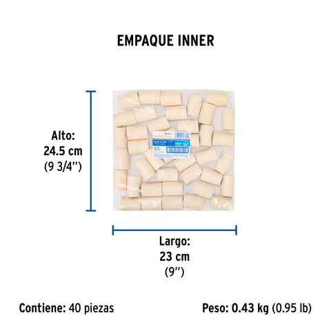 Cople de CPVC de 3/4', FOSET | CPVC-262 | 45127