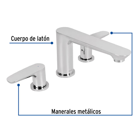 Mezcladora para tina romana, cromo, FOSET RIVIERA | RIM-52 | 45198