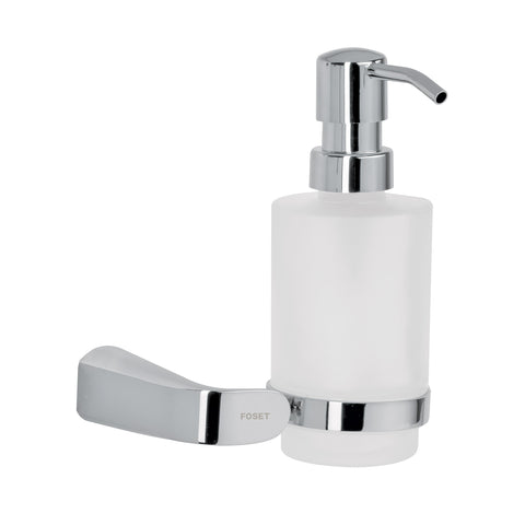 Dispensador de jabón a pared de latón cromado, RIVIERA | RIA-75 | 45212