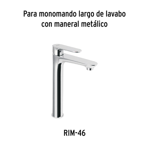 Maneral de palanca para monomandos, cromo, RIVIERA | RIMM-03 | 45293