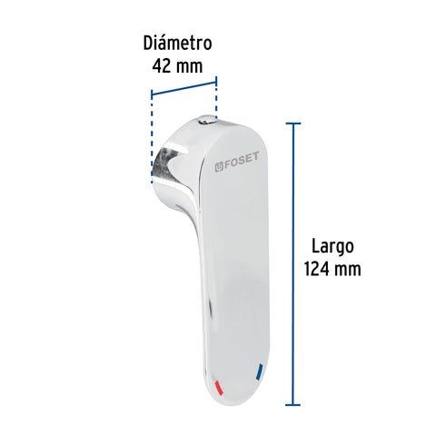 Maneral de palanca para monomandos, cromo, RIVIERA | RIMM-03 | 45293