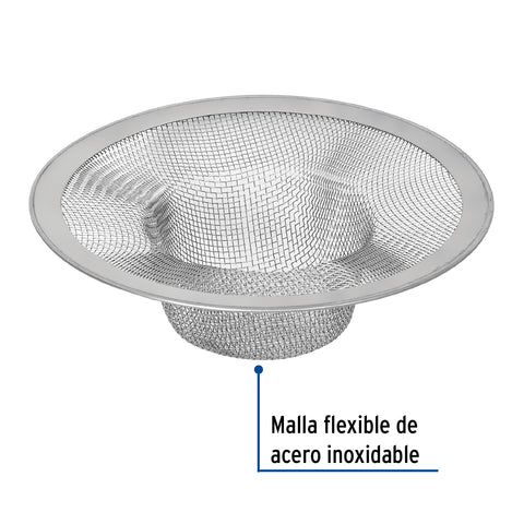 Canastilla malla 3/4' inox para fregadero, FOSET | COMA-3/4 | 45304