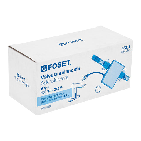 Válvula solenoide para llave de sensor LLS-L, FOSET | R3-LLS-L | 45351