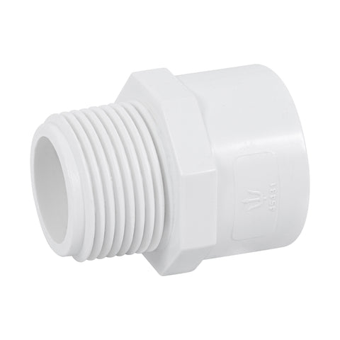 Adaptador macho de PVC de 1', FOSET | PVC-613 | 45431
