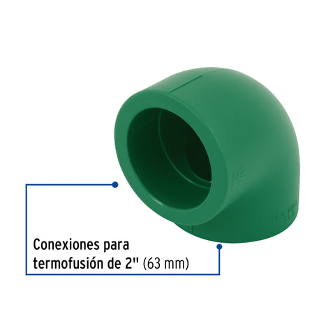 Codo 90° PPR, 2', FOSET | CV-566 | 45461