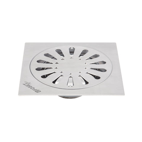 Resumidero cuadrado 6' x 6', acero inoxidable, gota, AQUA | RS-607 | 45472
