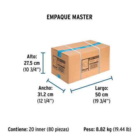 Codo 90° de PVC de 1-1/2', FOSET | PVC-565 | 45524