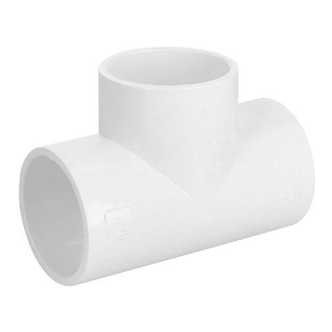 Tee sencilla de PVC 1-1/2', FOSET | PVC-765 | 45533