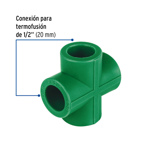 Cruz PPR, 1/2', FOSET | CV-771 | 45555