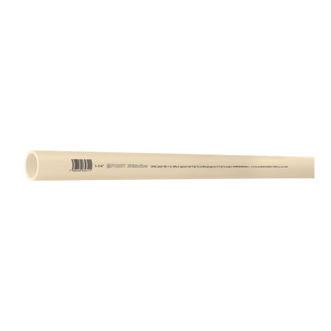 Tubo de 1-1/4' CPVC hidráulico RD 11, 3m, 1.5kg, FOSET | CPVC-004 | 45560