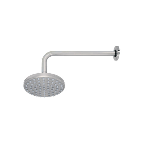 Regadera satín 6' plato redondo, con brazo, FOSET ELEMENT | R-206N | 45576