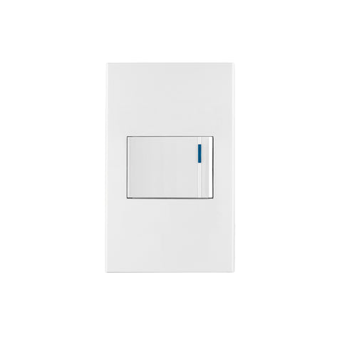 Placa armada 1 interruptor de 3vías, 1.5mód, Española,blanco | PA-APSE15-EEB | 45600